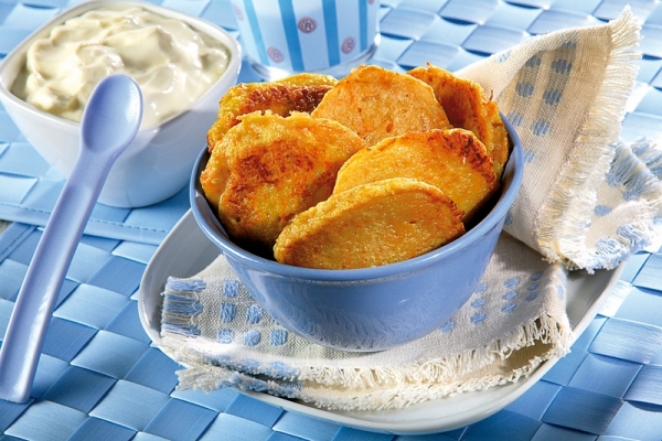 Картофельные оладьи (фото: ЦФА Бурда)
