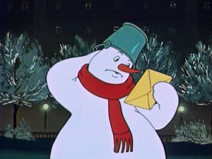 Снеговик почтовик (фото: youtube.com)
