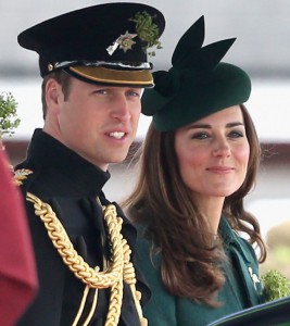 Кейт Миддлтон и принц Уильям на параде в честь Дня Святого Патрика (фото: Getty Images/fotobank.ua)