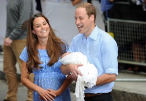 Кейт Миддлтон и принц Уильям впервые показали сына (фото: Getty Images/fotobank.ua)