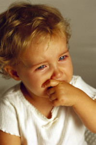Ребенок плачет (фото Burda Media)