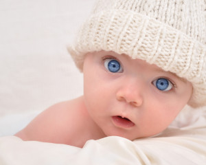 Голубоглазый малыш (Фото:Fotolia.com)