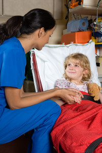 Ребенок у врача (фото цфа Бурда)