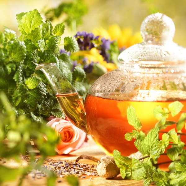 Чай с травами как средство лечения афтозного стоматита - фото