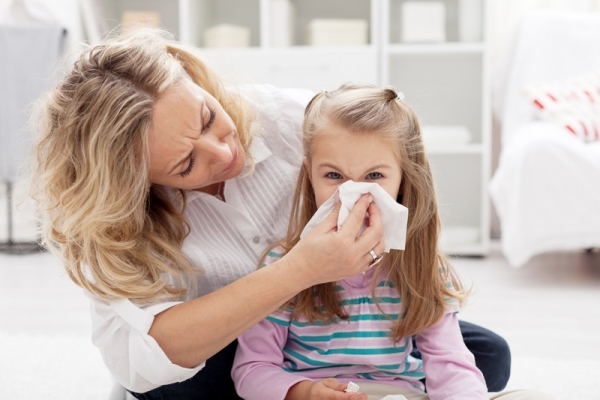 Простуда у ребенка. насморк заложен нос