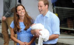 Кейт Миддлтон и принц Уильям впервые показали сына -фото