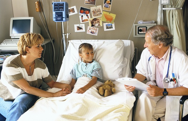 Ребенок в больнице менингит
