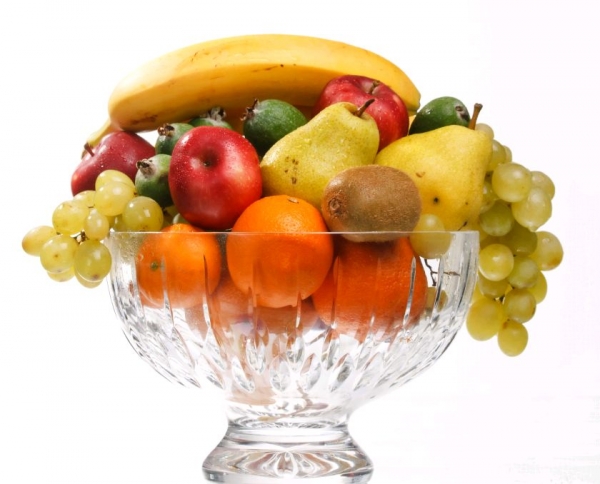 фрукты в вазе - фото