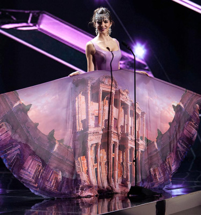 Melisa Uzun, Miss Turkey 2015 debuts her National Costume on stage at Planet Hollywood Resort & Casino Wednesday, December 16, 2015. The 2015 Miss Universe contestants are touring, filming, rehearsing and preparing to compete for the DIC Crown in Las Vegas. Tune in to the FOX telecast at 7:00 PM ET live/PT tape-delayed on Sunday, Dec. 20, from Planet Hollywood Resort & Casino in Las Vegas to see who will become Miss Universe 2015. HO/The Miss Universe Organization