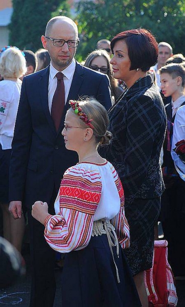 Дочь Арсения Яценюка