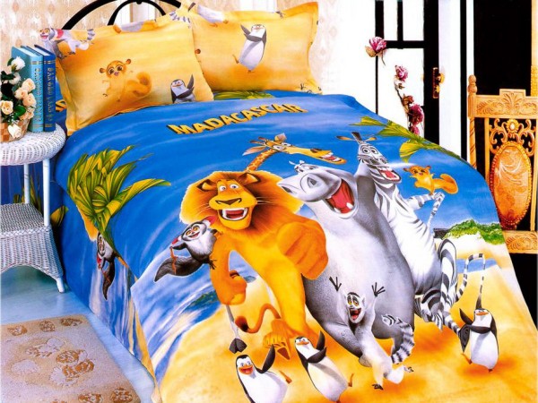 Детский комплект постельного белья для полуторной кровати KI-005 ТМ La Scala