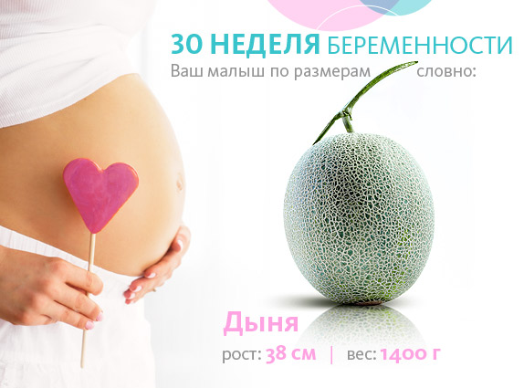 термін вагітності 30 тижнів