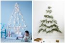 Новогодняя елка на стене: 10 креативных вариантов украшения
