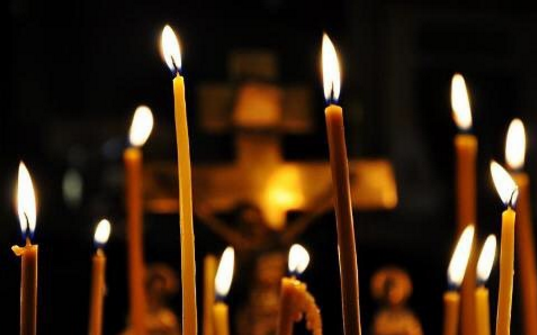 свечи церковные, страстная пятница