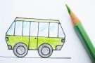 Учим детей рисовать транспорт: 12 простых пошаговых схем