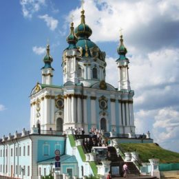 Киев андреевская церковь
