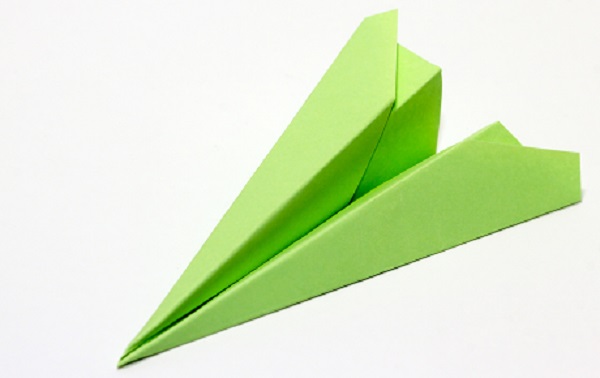 Самолёт оригами
