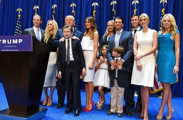 Дональд Трамп семья
