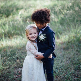 Детская свадебная фотосессия