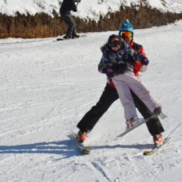 Протасов Яр лыжи зима