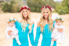 Магия беременности: потрясающая фотосессия сестер-близнецов взорвала сеть