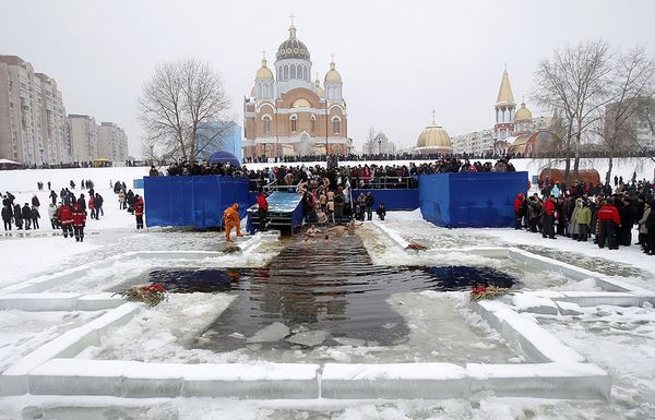 Крещение 2020: лучшие места для купания в проруби в Киеве