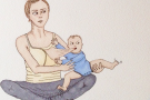 Норвежская художница рисует комиксы о «прелестях» материнства