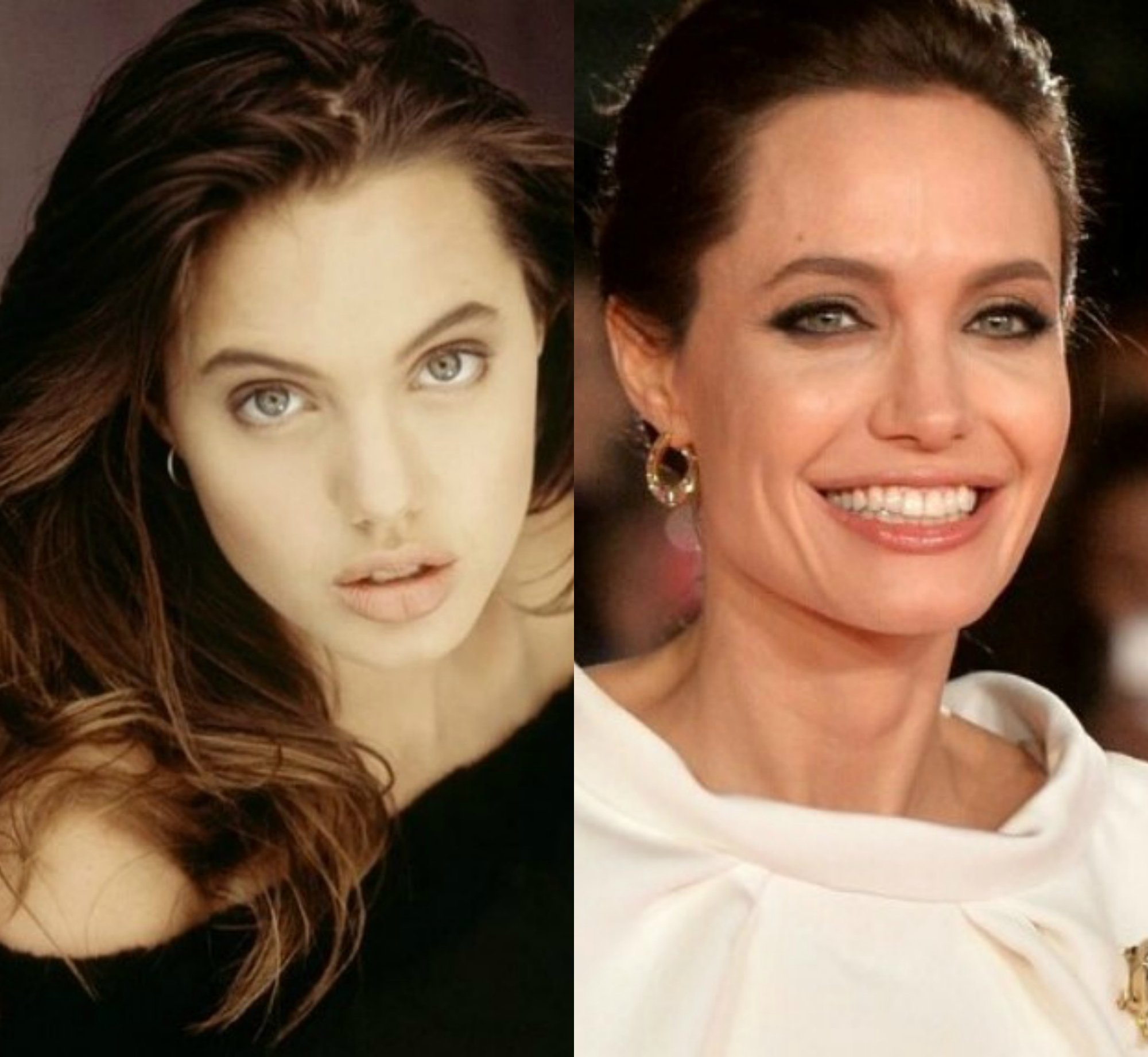 Анджелина Джоли мешочки Биша
