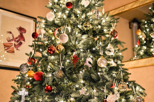 Новогодняя елка, украшаем елку, украшения на елку, елочные украшения, Новый год 2021