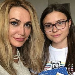 Ольга Сумская с дочкой