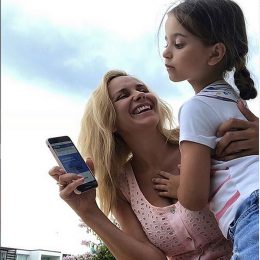 Лилия Ребрик с дочкой Дианой