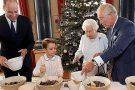 6-летний принц Джордж приготовил пудинг для британских военных