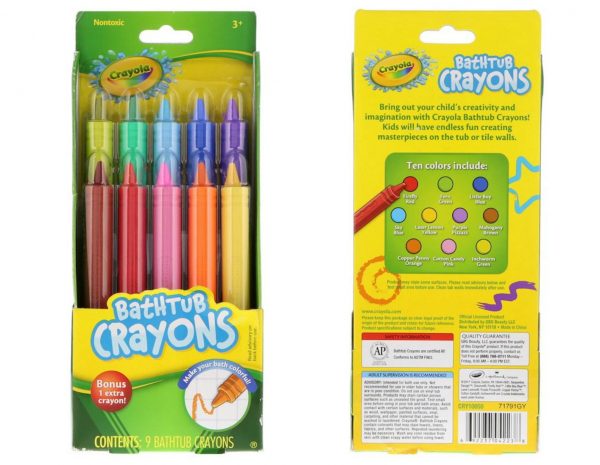 Crayola, дитячі олівці для ванної  