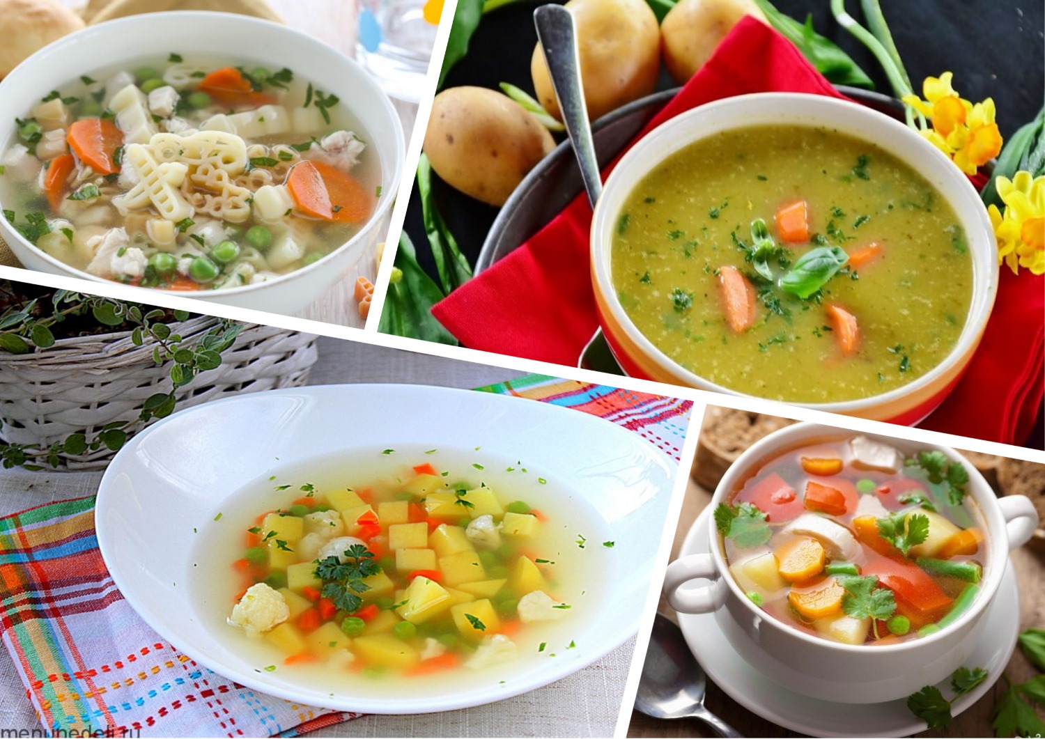 рецепты супов, суп-пюре, крем-суп, овощной суп, супы для детей