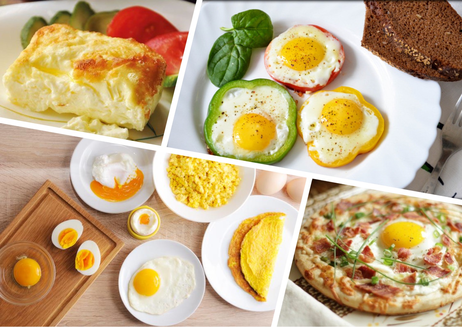 блюда из яиц, простые рецепты для детей