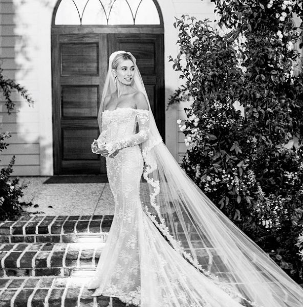 Свадебное платье Хейли Бибер