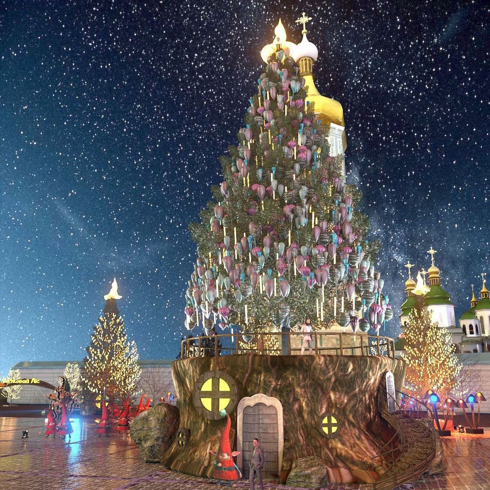 Новогодняя программа в Киеве