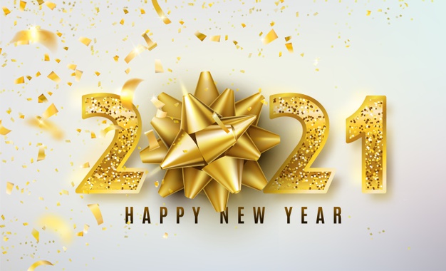 открытки и поздравления с Новым годом 2021