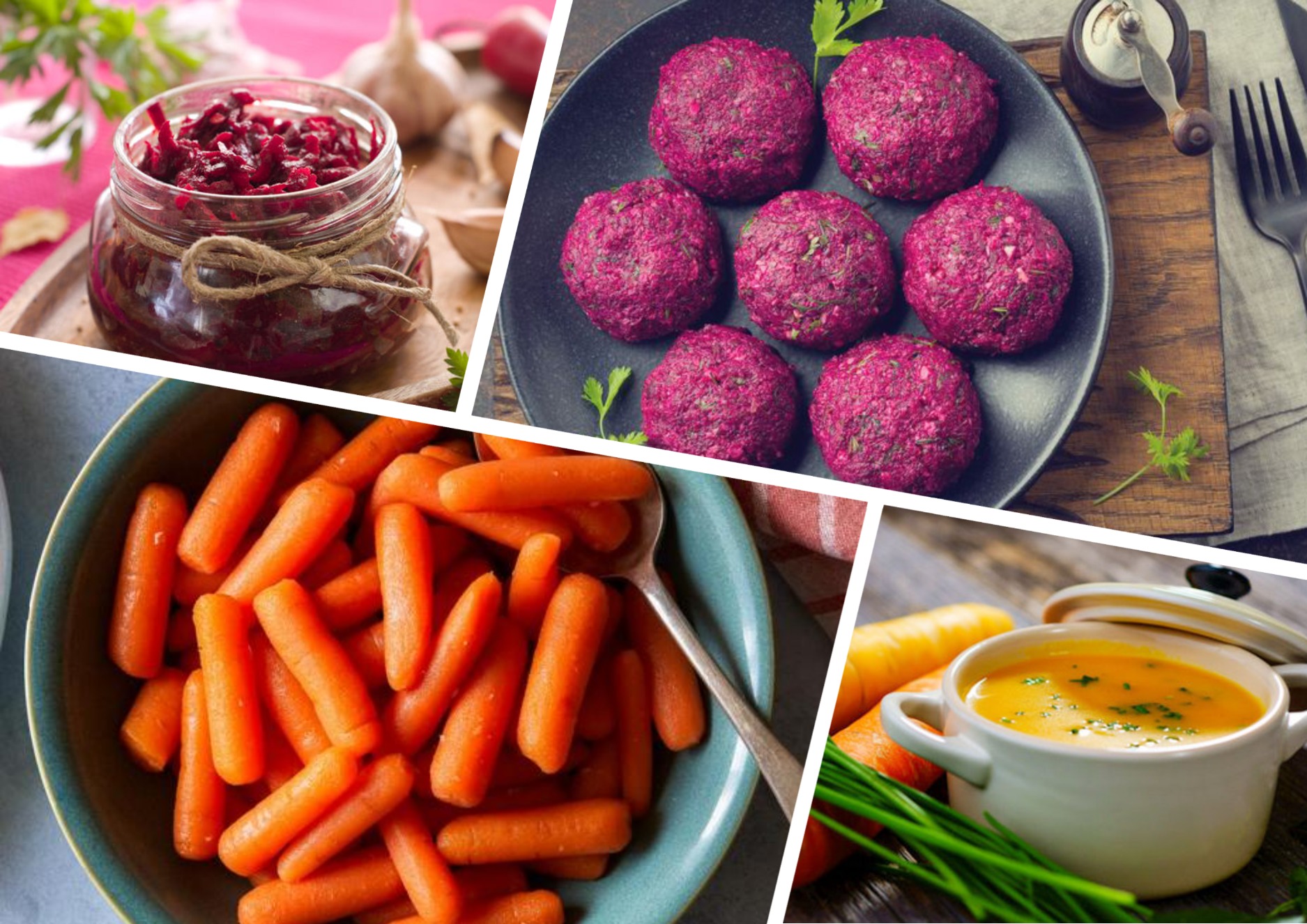 10 рецептов из свеклы и моркови для малышей
