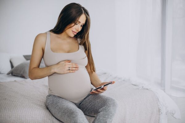 вагітна вагітність Вагітність та зір