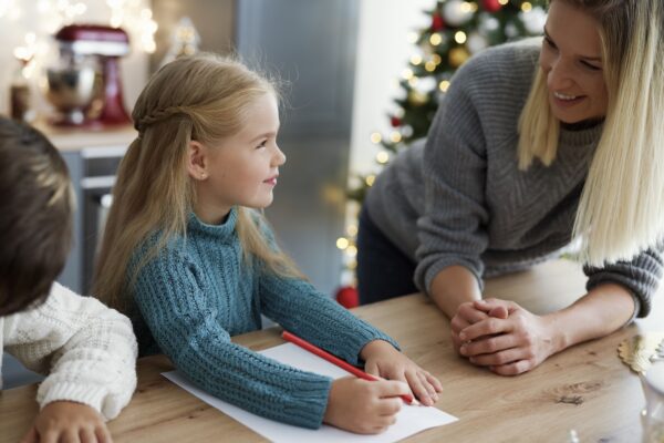 дівчинка, зима, різдво, новий рік дитячі вірші про Різдво